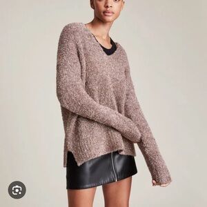 Allsaints sparkly yarn sweater XS